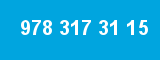 978 317 31 15 978 317 31 15